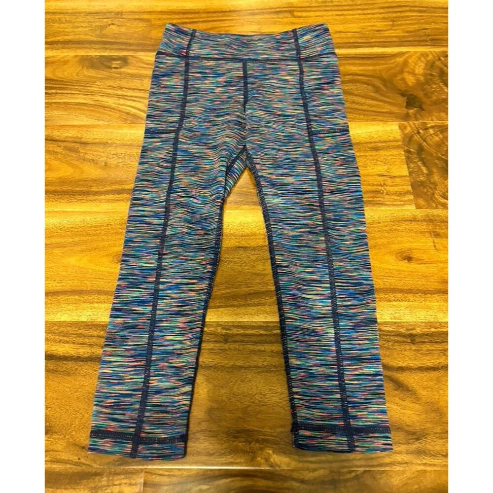 Primary Athletic Leggings, Multi-Color Heather, Size 5T